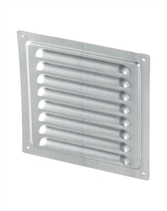 Решетка вентиляционная стальная 150х150 мм без покрытия Ore