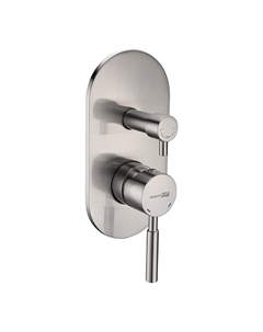 Смеситель для душа встраиваемый WasserKraft Wern однорычажный никель (4241) Wasserkraft