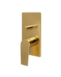 Смеситель для душа встраиваемый WasserKraft Aisch однорычажный золото (5561) Wasserkraft