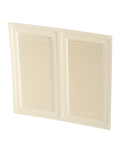 Решетка вентиляционная стальная 250х250 мм бежевая Ore