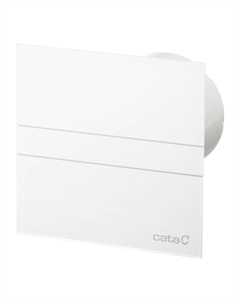 Вентилятор осевой E-100 GT с таймером d100 мм белый Cata