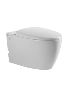 Унитаз подвесной Abber Bequem с сиденьем дюропласт микролифт с импульсным смывом (AC1107P)