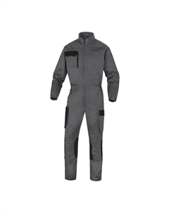 Комбинезон мужской рабочий Mach 2 58-60 рост 188-196 см серый/оранжевый Delta plus