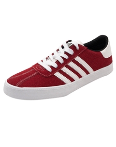 Кроссовки из микрофибры размер 44 бордовые JR 584 (144378) Joker