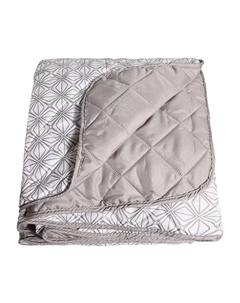Покрывало 200х220 см Витраж двустороннее стеганое серо-бежевое (509172/5) Melissa