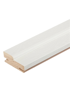 Коробка дверная телескопическая Атум 28 80х32х2100 мм ПВХ белая (2,5 шт.) Vfd