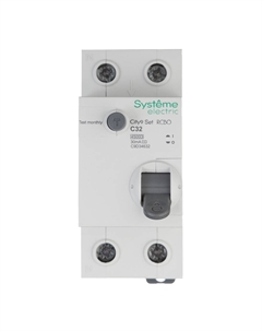 Автомат дифференциальный City9 Set АВДТ 32А 1P+N тип AC 30 мА 4,5 кА (C9D34632) Systeme electric