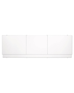 Экран для ванны фронтальный Метакам Primo ПВХ 150х54 см белый с откидными дверцами с корзинами