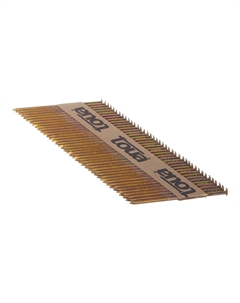 Гвозди реечные для гвоздезабивного пистолета 3,05х75 мм оцинкованные ершеные (2000 шт.) Toua