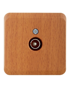 Розетка телевизионная Этюд накладная бук (TVA-002T) Systeme electric