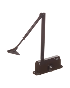 Доводчик дверной (40-60 кг) коричневый Corsa deco