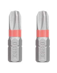 Бита (882109) PH3 магнитная 25 мм (2 шт.) Км