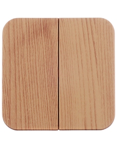 Выключатель Blanca двухклавишный накладной ясень (BLNVA105015) Systeme electric