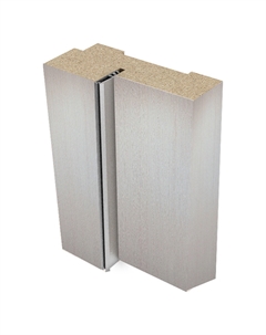 Коробка дверная Милан (Вертикаль) 70х26х2070 мм финишпленка дуб сантана с петлями (2,5 шт.) Verda