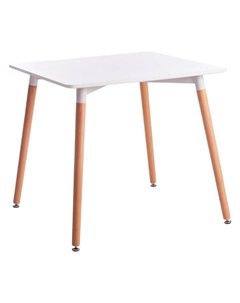Стол кухонный квадратный 0,8х0,8 м белый John (15173) Tetchair
