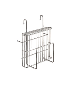 Держатель на рейлинг для ножей и досок 235х135х315 мм хром (YJ-G302) Lemax