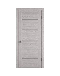 Дверь межкомнатная Атум Про X27 900х2000 мм ПВХ mild stratum со стеклом с замком и петлями Vfd