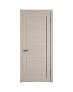 Дверь межкомнатная Лайт 28 800х2000 мм финишпленка 3D cream со стеклом с замком и петлями Vfd