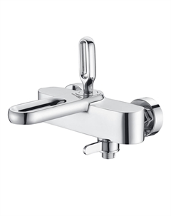 Смеситель для ванны WasserKraft Kammel хром джойстик с коротким изливом без лейки (1801) Wasserkraft