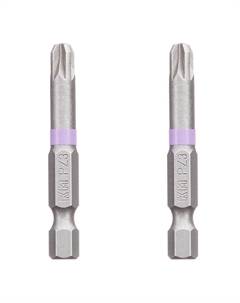 Бита (882123) PZ3 магнитная 50 мм (2 шт.) Км