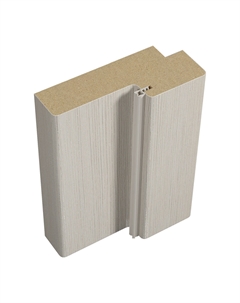 Коробка дверная Vision 8/Smart 74х30х2100 мм ПВХ дуб белый (2,5 шт.) Velldoris