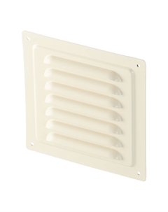 Решетка вентиляционная стальная 125х125 мм бежевая Ore