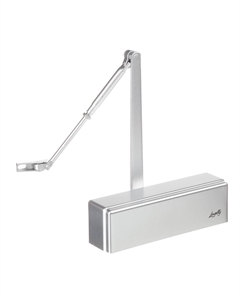 Доводчик дверной (65-85 кг) серебро Lavelly