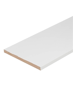 Доборная планка Smart 150х10х2100 мм ПВХ белая (1 шт.) Velldoris