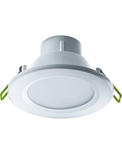 Светильник встраиваемый светодиодный белый 10 Вт 4000К IP44 ДВО (94836) Navigator