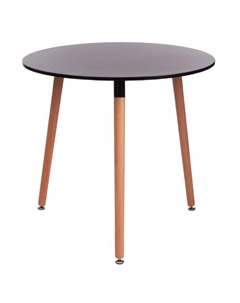 Стол кухонный круглый d0,8 м черный Mars (15187) Tetchair