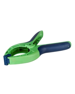 Струбцина ручная клещеобразная пластиковая с усиленной пружиной 82 мм (20788) Сибртех