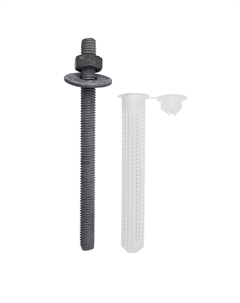 Комплект установки для химического анкера шпилька 8х105 мм гильза 12х80 мм (2 шт.) Hard-fix