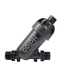 Предфильтр Haiao HF-Y для холодной воды полипропилен 130 мкм 1 НР(ш) x 1 НР(ш) черный Гейзер