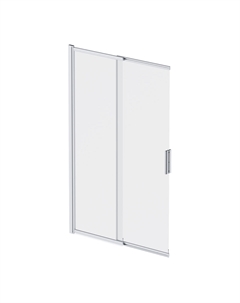 Шторка на ванну раздвижная 100х150х0,4 см профиль хром AM.PM Like (W80S-100PS-150MT) Am.pm.