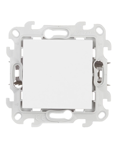 Переключатель 24 Harmonie одноклавишный встраиваемый белый (2420201-030) Simon