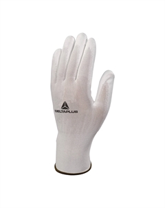 Перчатки полиэстеровые 13 нитей с полиуретановым покрытием VE702 9 (L) Delta plus