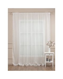 Тюль канвас белый 300х280 см (99136) Amore mio