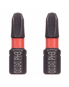 Бита (882110) PH3 магнитная 25 мм ударная (2 шт.) Км