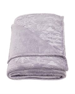 Плед 200х220 см Кристалл микрофибра фиолетовый Belezza