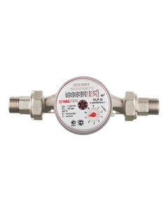 Счетчик универсальный DN15 110 мм со сгонами Valtec