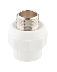 Муфта полипропиленовая 25 мм х 3/4 НР(ш) (VTp.701.0.02505) Valtec