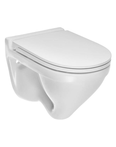 Унитаз подвесной Sanita Luxe Аттика с сиденьем дюропласт микролифт (WC.WH/Attica/DM/WHT.G/S1) Sanita luxe