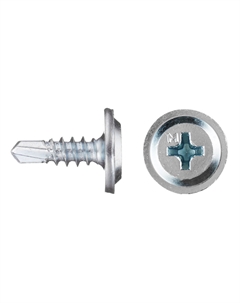 Саморезы клопы 13x4,2 мм с буром усиленные (100 шт.) Hard-fix