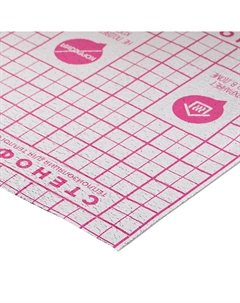 Теплоизоляция отражающая для системы теплый пол НПЭ ЛП 190 тип В 3 мм 1х25 м с разметкой Стенофон