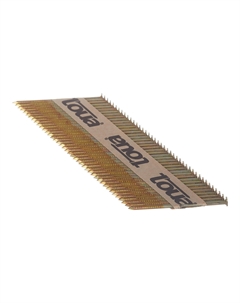 Гвозди реечные для гвоздезабивного пистолета 2,87х63 мм оцинкованные ершеные (3000 шт.) Toua