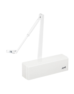 Доводчик дверной (45-65 кг) белый Lavelly