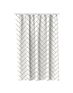 Штора для ванны Fora Амарилис 1800х1800 мм полиэстер белая (FOR-OL14)