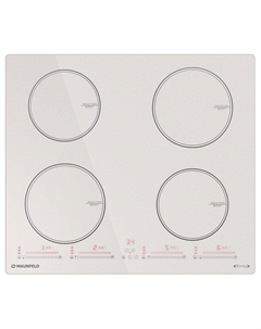 Варочная панель индукционная Maunfeld CVI594SBG Inverter 4 конфорки бежевая