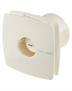 Вентилятор осевой X-Mart 10 150х150 мм d100 мм слоновая кость Cata