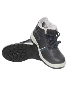 Ботинки рабочие искусственный мех размер 45 черные Рабочий (116165/00000132468) Mistral